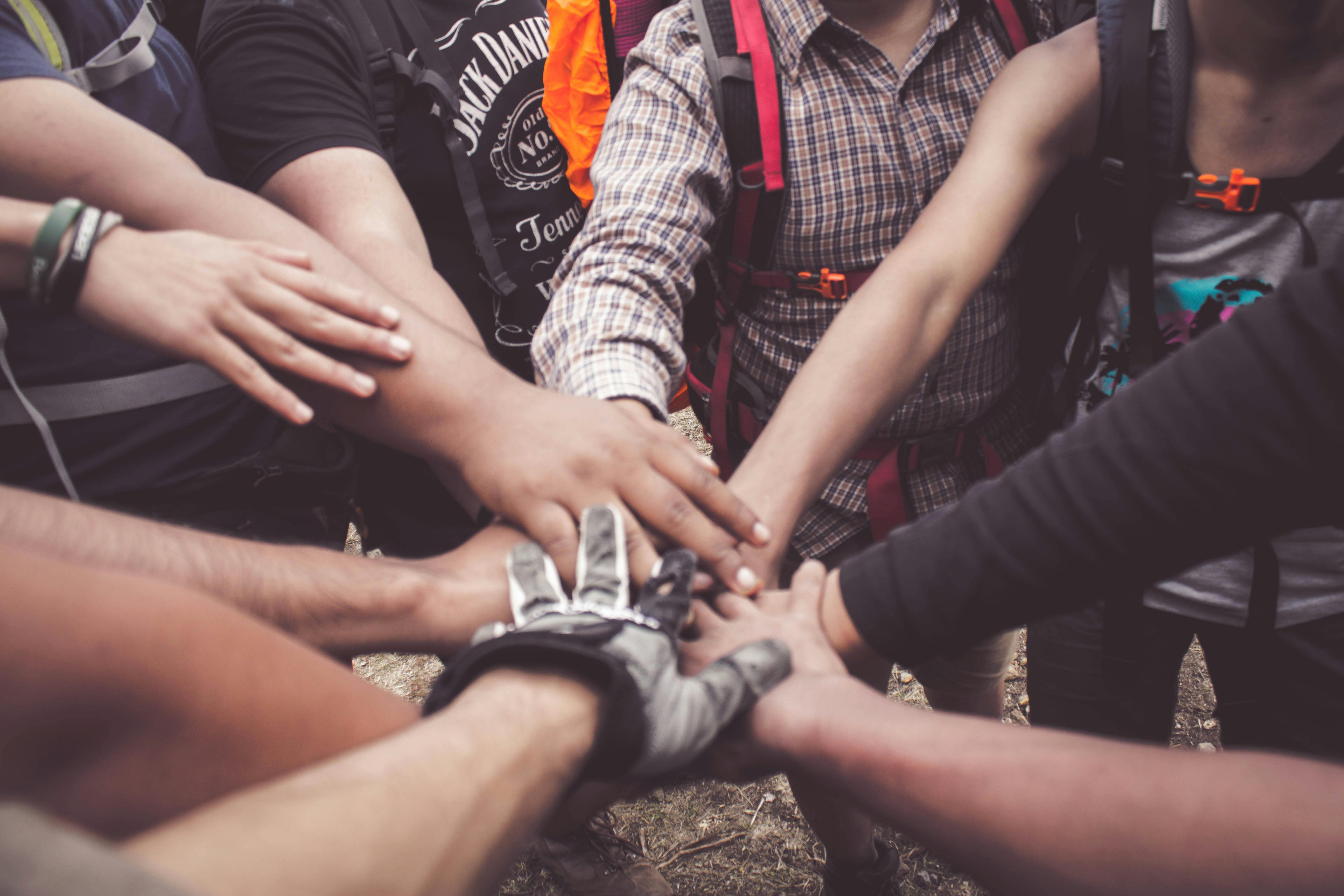Your Circle team members working together
